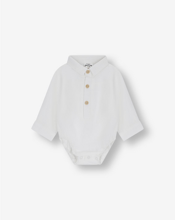Woven Bodysuit With Pocket WB2